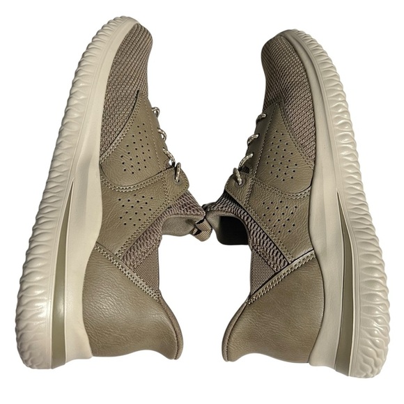 Skechers Delson Swift Fit Slip On 8 Taupe Hands Free Memory Foam NWT No Box - Picture 10 of 12